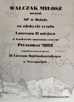 Konkurs Pitagoras’ 2022