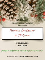 Gold Elegant Christmas Market Poster